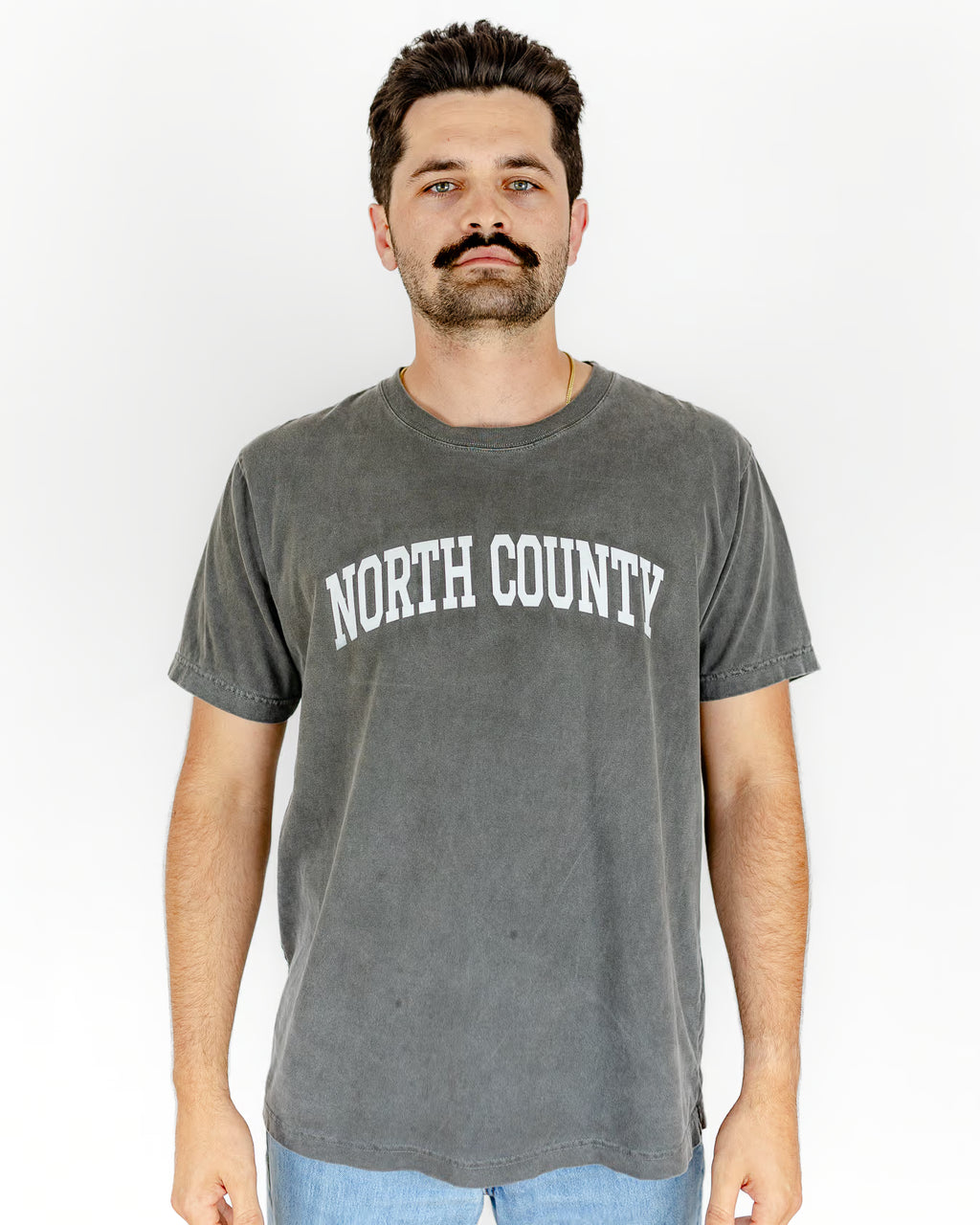 North County Heavyweight Tee - Charcoal