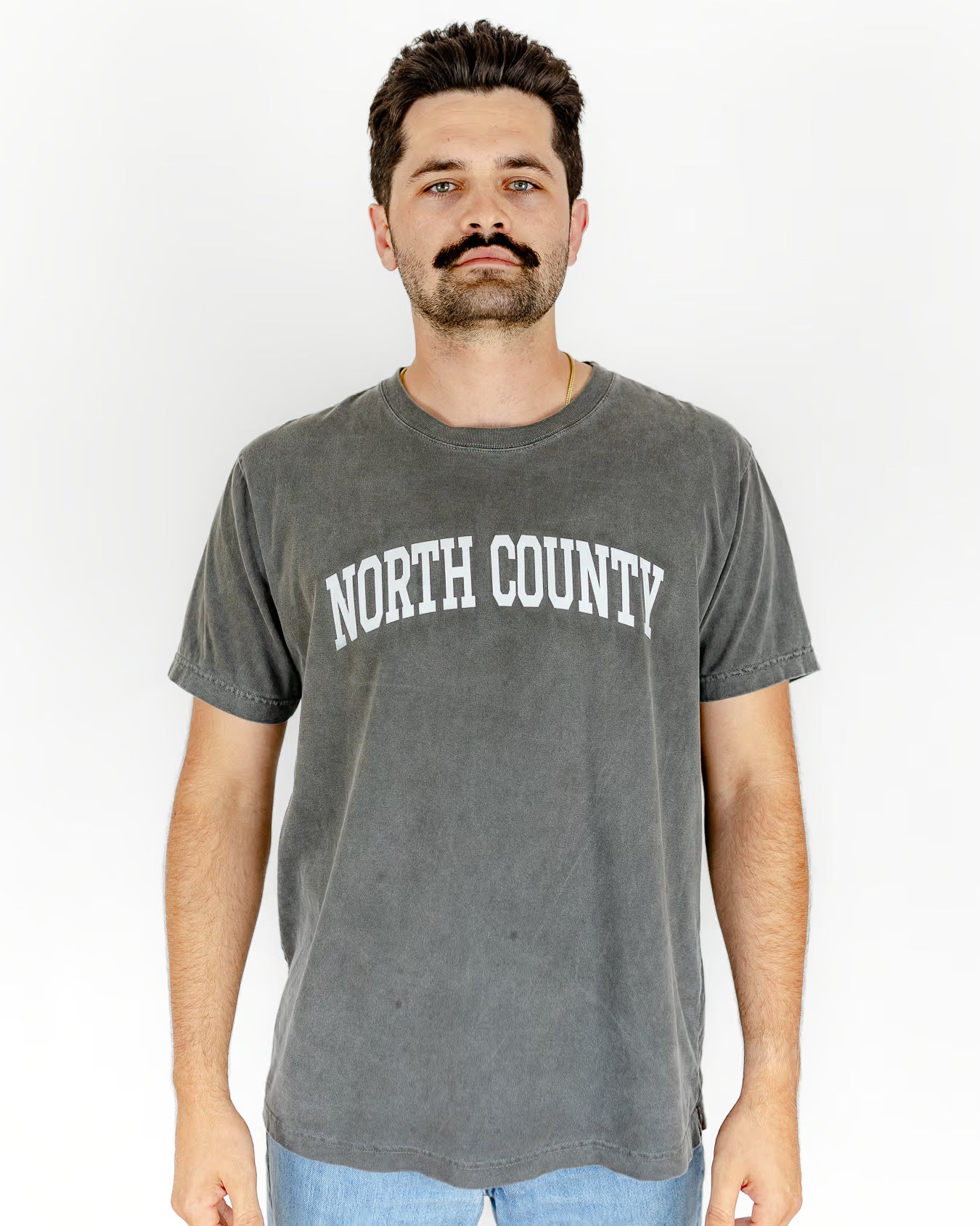 North County Heavyweight Tee - Charcoal