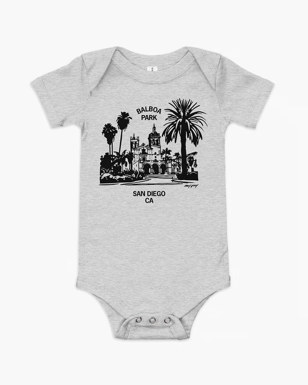 Balboa Park Baby Onesie