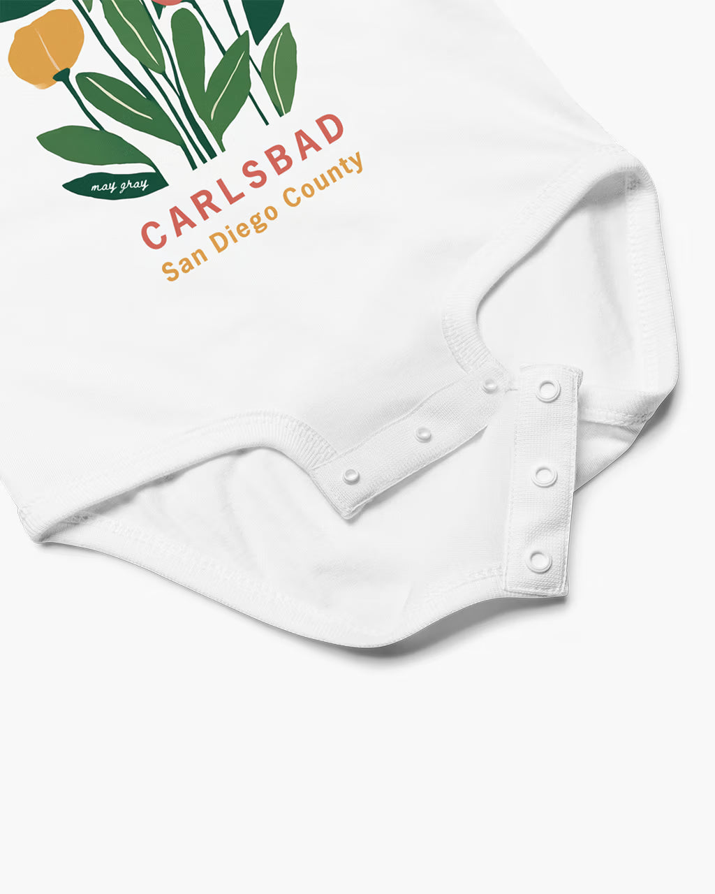 Carlsbad Flowers Baby Onesie