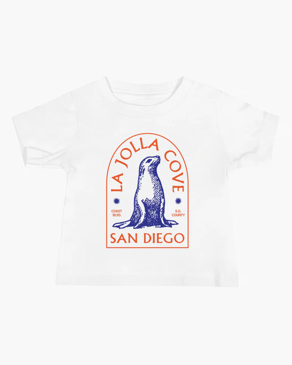 La Jolla Cove San Diego Baby Shirt