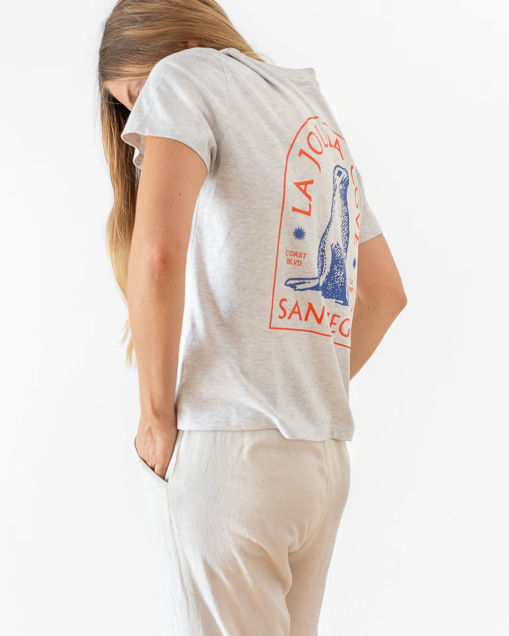 La Jolla Cove San Diego Boxy T-Shirt