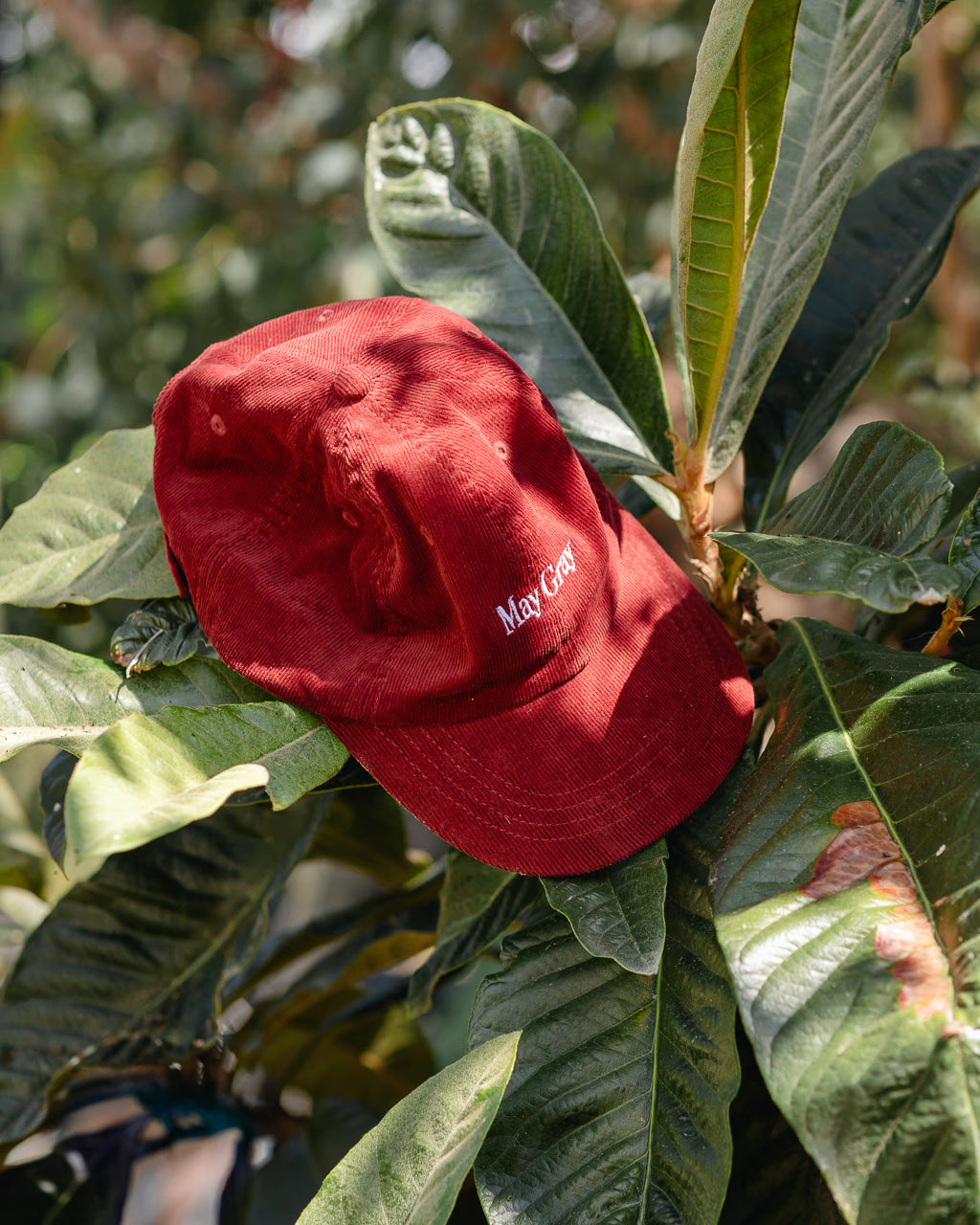 May Gray Corduroy Hat