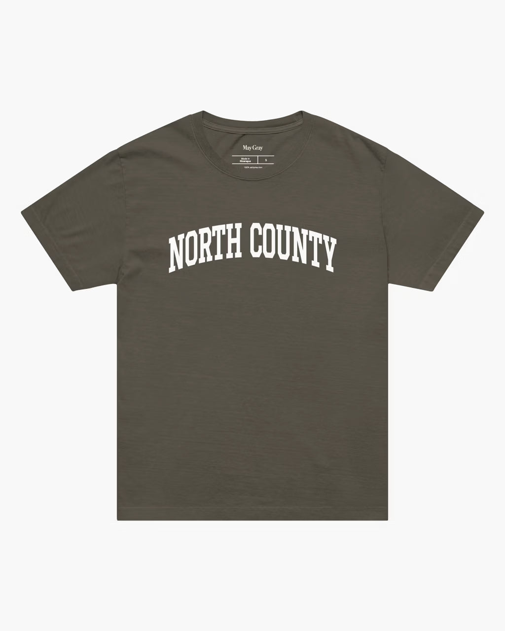 North County Heavyweight Tee - Charcoal