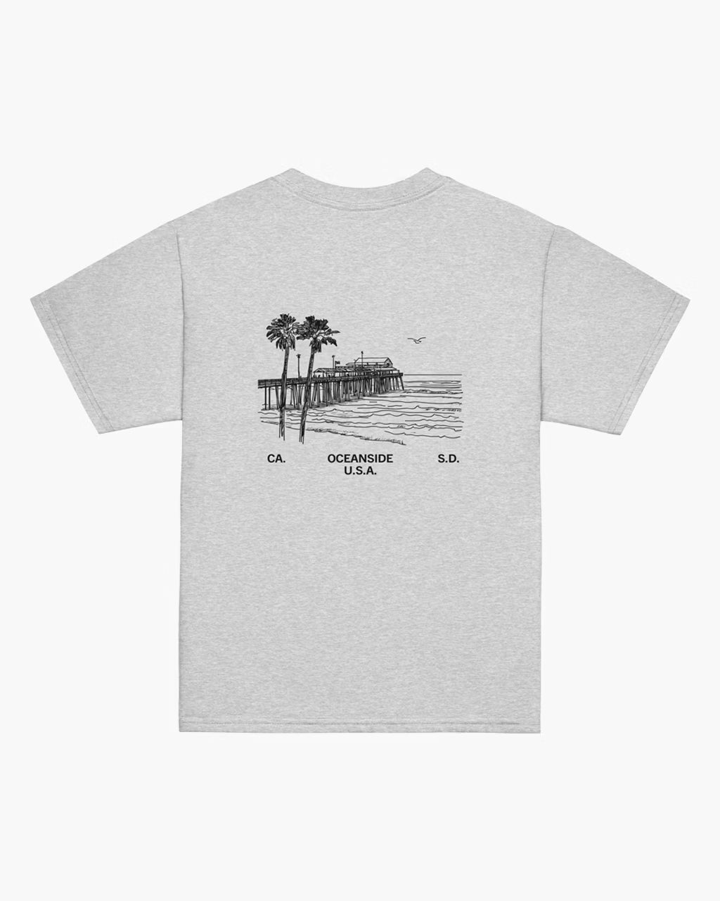 Oceanside Pier Kids T-Shirt