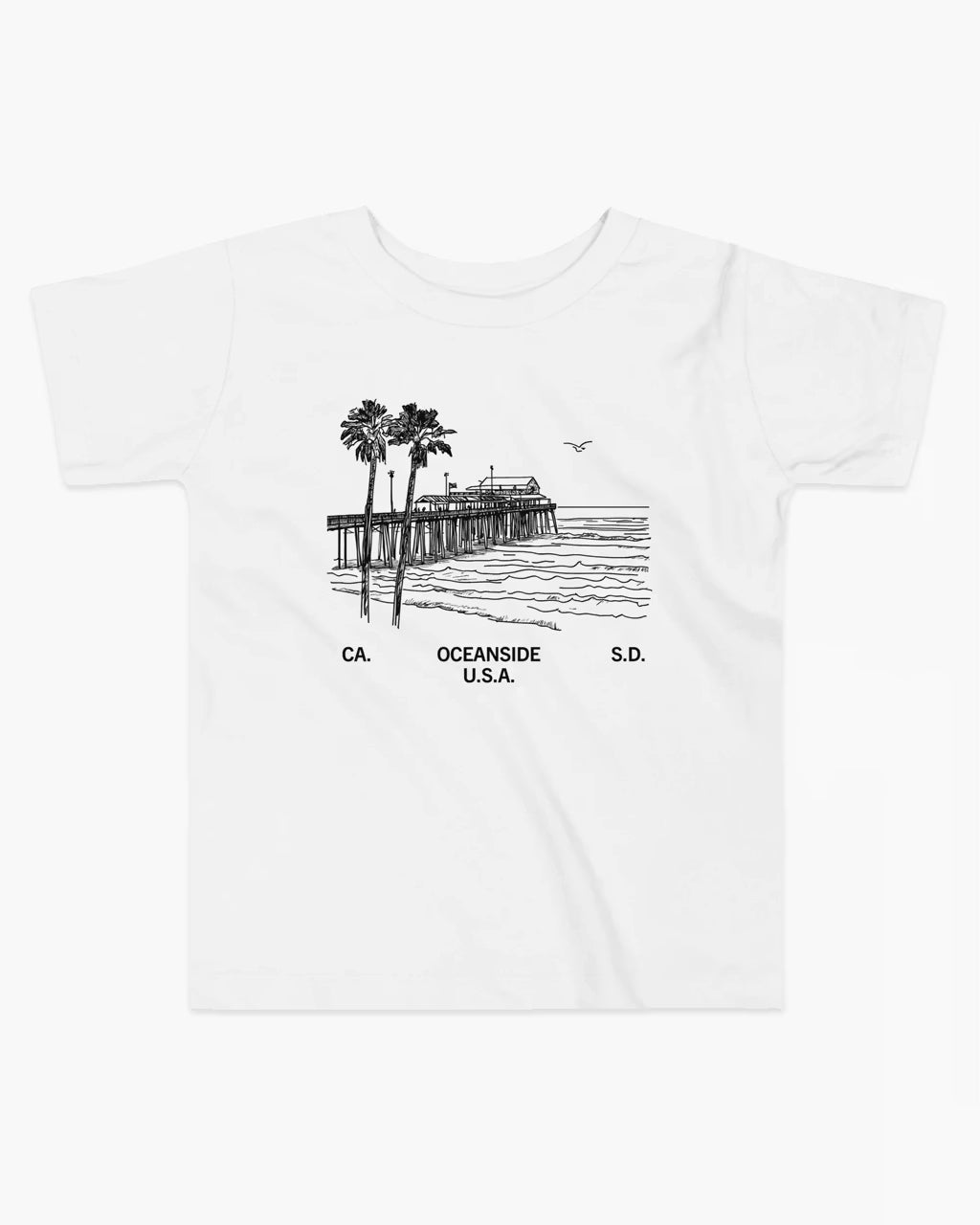 Oceanside Pier Toddler T-Shirt