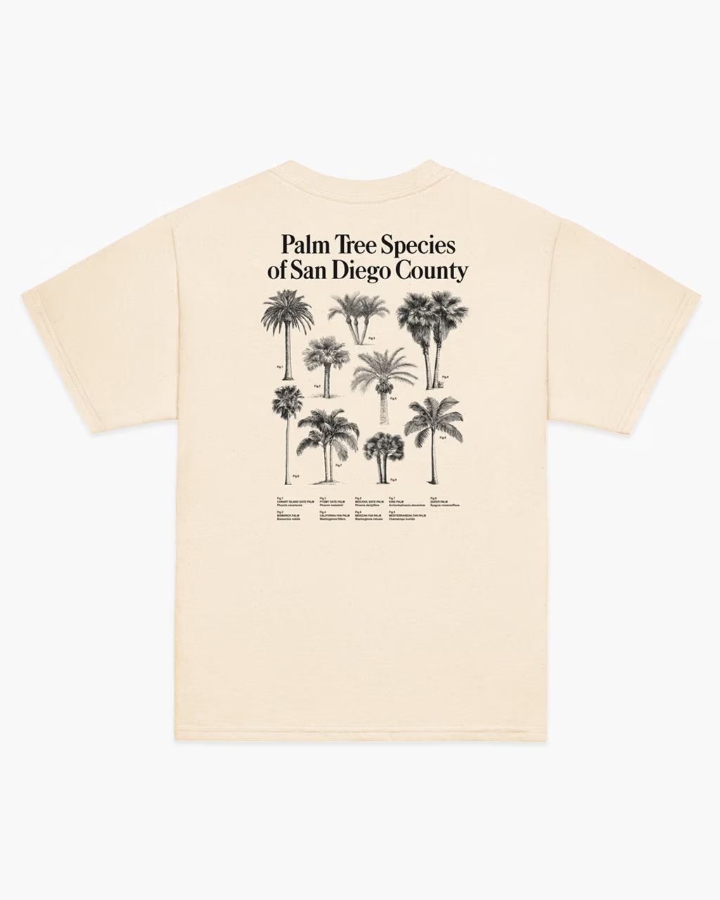 San Diego Palm Trees Kids T-Shirt