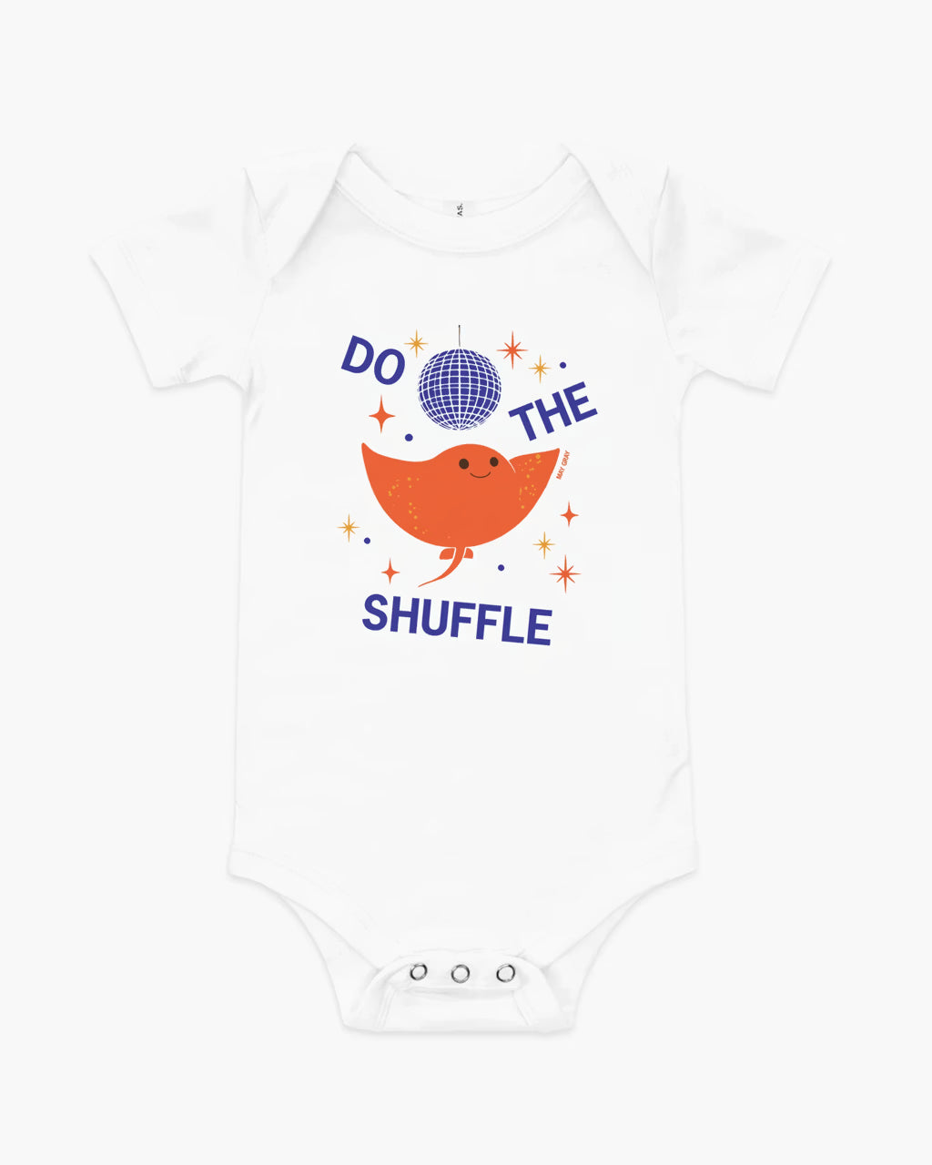 Stingray Shuffle Baby Onesie