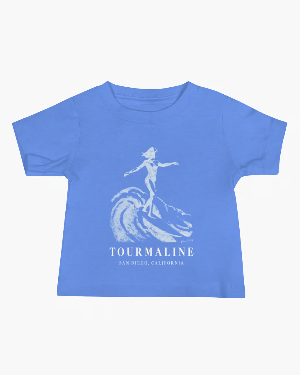 Tourmaline Girl Surfer Baby Shirt