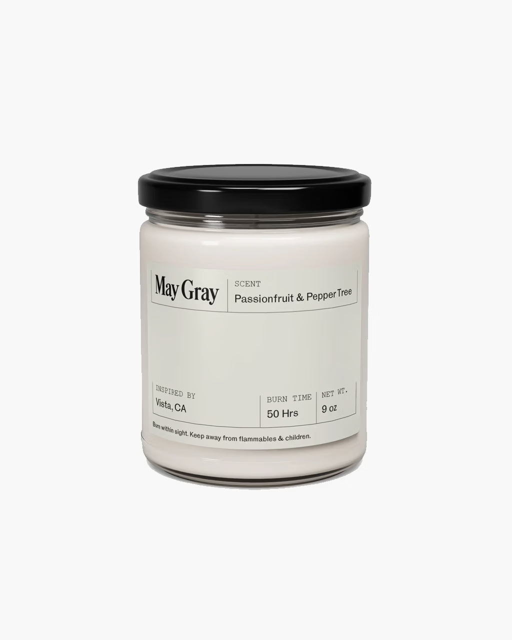 Vista Candle - Passionfruit & Pepper Tree