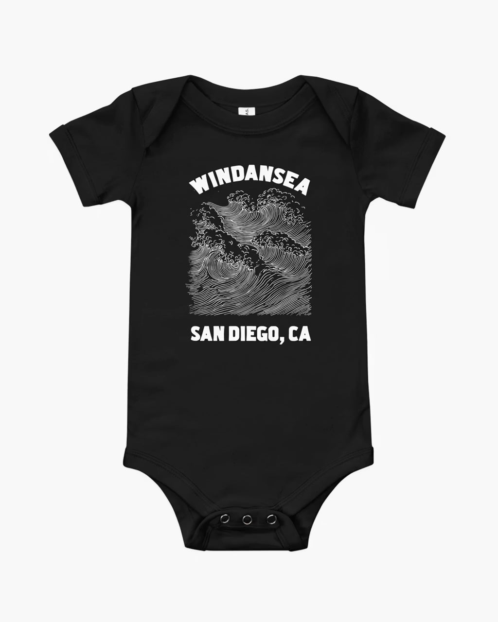 Windansea San Diego Baby Onesie